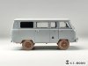 E.T. Model P35-115 Russian UAZ 3909 Military Van Sagged wheels For ZVEZDA 3644 1/35